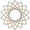 Ekena Millwork Eleanor Wood Fretwork Pierced Ceiling Medallion, Birch, 24"OD x 9 1/4"ID x 3/8"T CMWP24X24X0375EABI - alternate 2